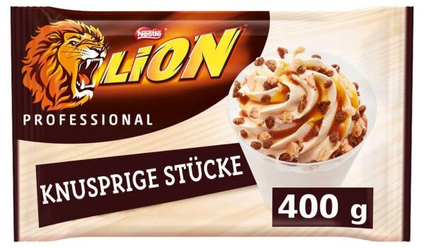 LION® Knusprige Stückchen Schokolade 400,0 g, 1 St.