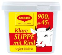 Maggi® Klare Suppe mit Rind 900,0 g, 1 St.