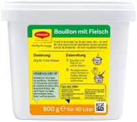 Maggi® Bouillon mit Fleisch 800,0 g, 1 St.