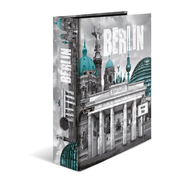 HERMA Trendmetropolen Motivordner Berlin 7,0 cm DIN A4, 10 St.