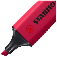 STABILO BOSS NatureCOLORS Wildflowers Textmarker rot, 1 St.