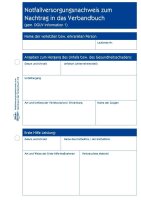 AVERY Zweckform Erste Hilfe Meldeblock Formularbuch 312, 1 St.