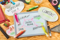 STABILO MARKdry Neon Whiteboard- und Flipchart-Marker...