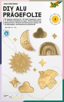 folia Prägefolie gold, 3 Blatt