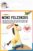 folia Nähset Mini Filzinies GIRAFFE gelb