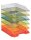 HAN Briefablage C4 orange-transparent DIN A4, 1 St.