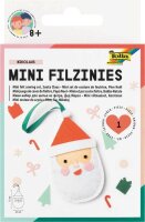 folia Nähset Mini Filzinies NIKOLAUS rot, weiß