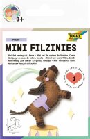 folia Nähset Mini Filzinies PFERD braun