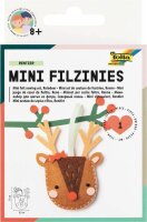 folia Nähset Mini Filzinies RENTIER braun