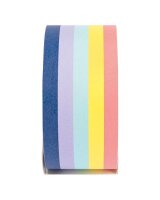 folia RAINBOW Deko-Klebeband bunt 4,8 cm x 25,0 m 1 Rollen