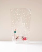 folia PP-Bodenbeutel MERRY WOOFMAS 14,5 x 23,5 cm, 6 St.