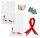 folia PP-Bodenbeutel MERRY WOOFMAS 14,5 x 23,5 cm, 6 St.