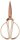 folia Papierschere Bastelschere roségold 14,5 cm