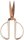 folia Papierschere Bastelschere roségold 14,5 cm