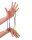 folia FingerTwist Fadenspiel mehrfarbig