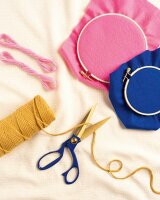 folia Schere Premiumschere gold/blau 20,1 cm