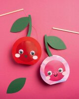 folia Wackelaugen farbsortiert LASHES SIZE L Ø 30,0 mm, 6 St.