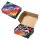 folia Pompons bunt Jumbo Ø 1,0 - 4,0 cm, 900 St.