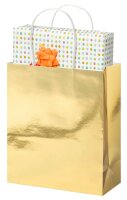 folia Papiertüten GOLD S gold glänzend 10 St.