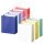 folia Papier-Tragetaschen BASIC M blau, hellblau, rosa, rot, gelb, weiß, mint 18,0 x 21,0 cm, 7 St.