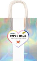 folia Papiertüten IRISIEREND M irisierend glänzend 7 St.