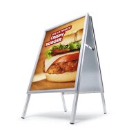 Showdown® Displays Kundenstopper silber DIN B2 2...