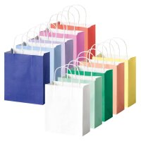 folia Papiertüten BASIC M je 2x blau, hellblau,...