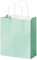 folia Papiertüten BASIC M je 2x blau, hellblau, flieder, rosa, rot, apricot, gelb, weiß, grün, mint 18,0 x 21,0 cm, 20 St.