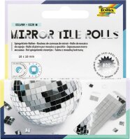 folia Mosaiksteine silber MIRROR TILE ROLLS M, 2 St.