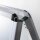Showdown® Displays Kundenstopper silber DIN A1 2 Fächer 63,9 x 74,4 x 112,0 cm, 1 St.