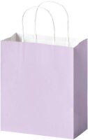 folia Papiertüten PASTELL M je 2x helllila, dunkellila, hellblau, mint, hellgelb, apricot, creme, natur, hellpink, pink 18,0 x 21,0 cm, 20 St.