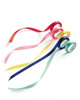 folia Geschenkband RAINBOW satiniert mint, dunkelblau,...