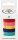 folia Geschenkband RAINBOW satiniert mint, dunkelblau, gelb, pink, rot 10,0 mm x 4,0 m