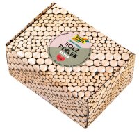 folia Holzperlen NATURAL naturbraun 2.200 St.