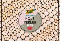 folia Holzperlen NATURAL naturbraun 2.200 St.