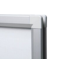Showdown® Displays Kundenstopper Windtalker silber DIN B2 2 Fächer 63,5 x 59,0 x 98,2 cm, 1 St.