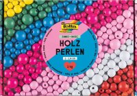 folia Holzperlen BASIC mehrfarbig 2.000 St.