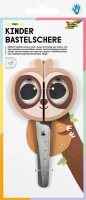 folia Kinderschere SLOTH braun 16,0 cm