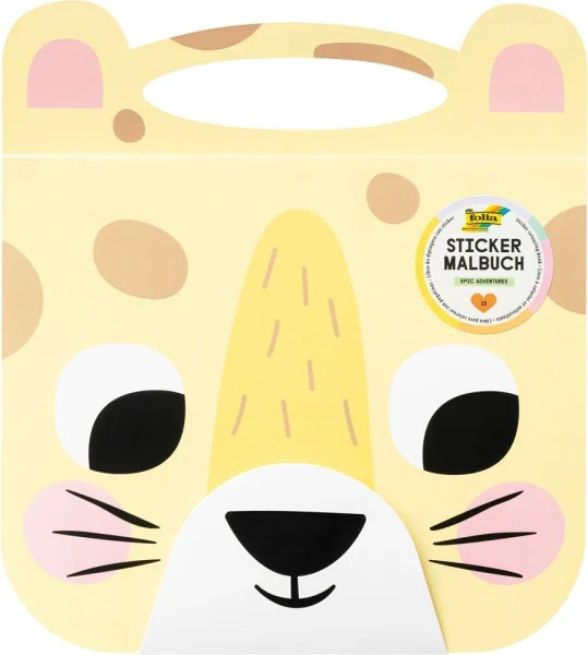 folia ADVENTURE mit Sticker Malbuch, 1 St.