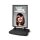 Showdown® Displays Kundenstopper Windtalker City schwarz DIN B1 2 Fächer 83,5 x 83,5 x 130,8 cm, 1 St.