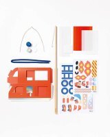 folia Bastelset FIRE ENGINE rot