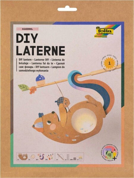 folia Bastelset SQUIRREL braun