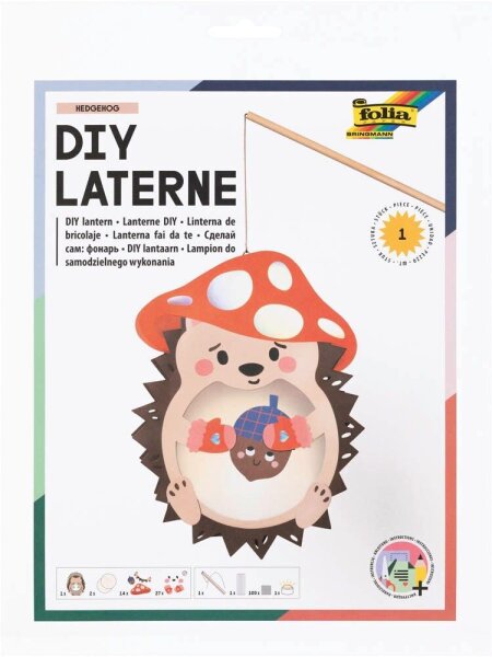 folia Bastelset HEDGEHOG braun