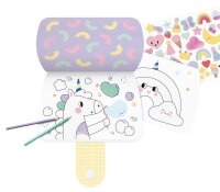 folia RAINBOW mit Sticker Malbuch, 1 St.