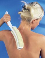 Maximex Massagebürste weiß Kunststoff, 1 St.