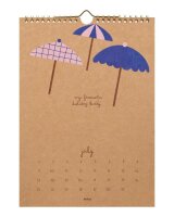 folia Kalender zum Selbstgestalten CRAFTY MEMORIES A4 jahresunabhängig, 1 St.