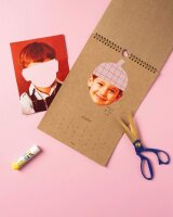folia Kalender zum Selbstgestalten CRAFTY MEMORIES A4 jahresunabhängig, 1 St.