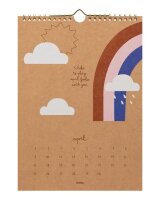 folia Kalender zum Selbstgestalten CRAFTY MEMORIES A4 jahresunabhängig, 1 St.