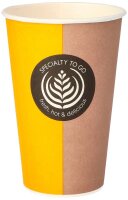 STARPAK Einweg-Kaffeebecher braun 0,3 l, 50 St.