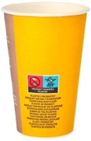STARPAK Einweg-Kaffeebecher braun 0,3 l, 50 St.